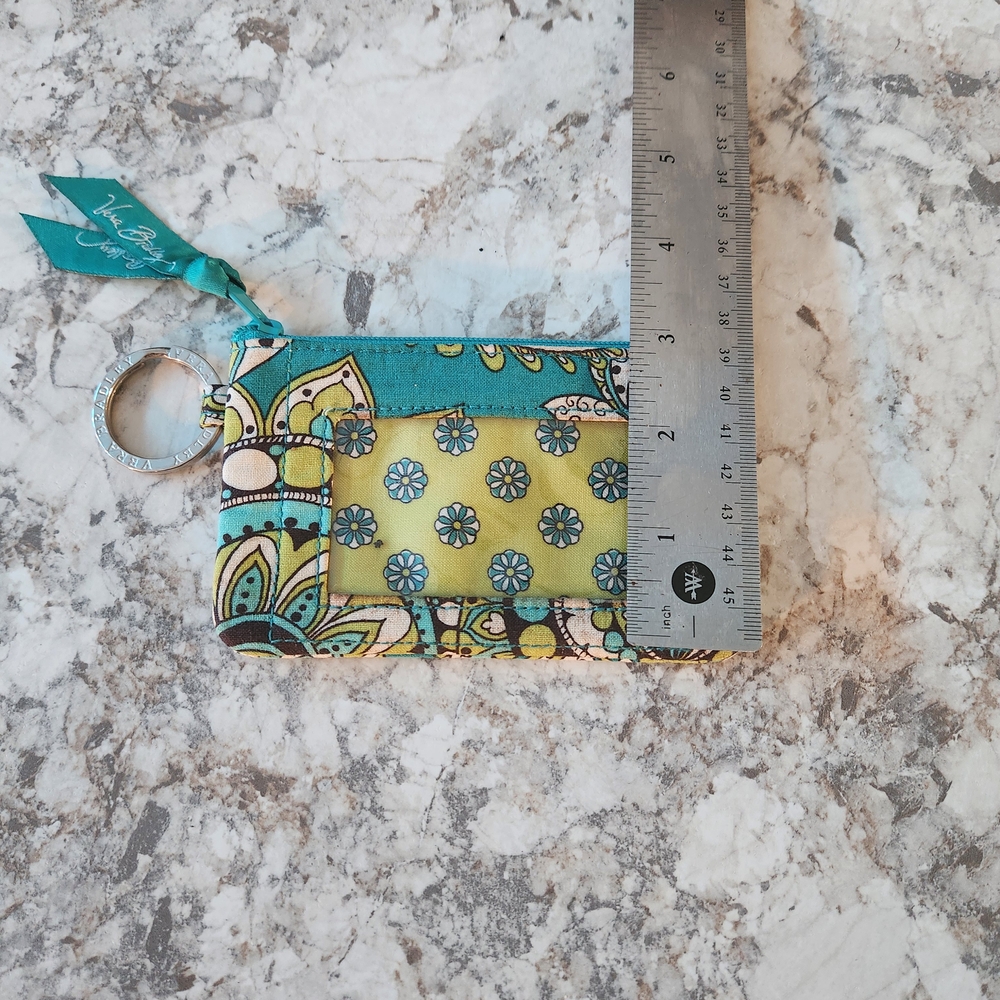 Floral Patterned Keychain Wallet - Picture 6 of 6